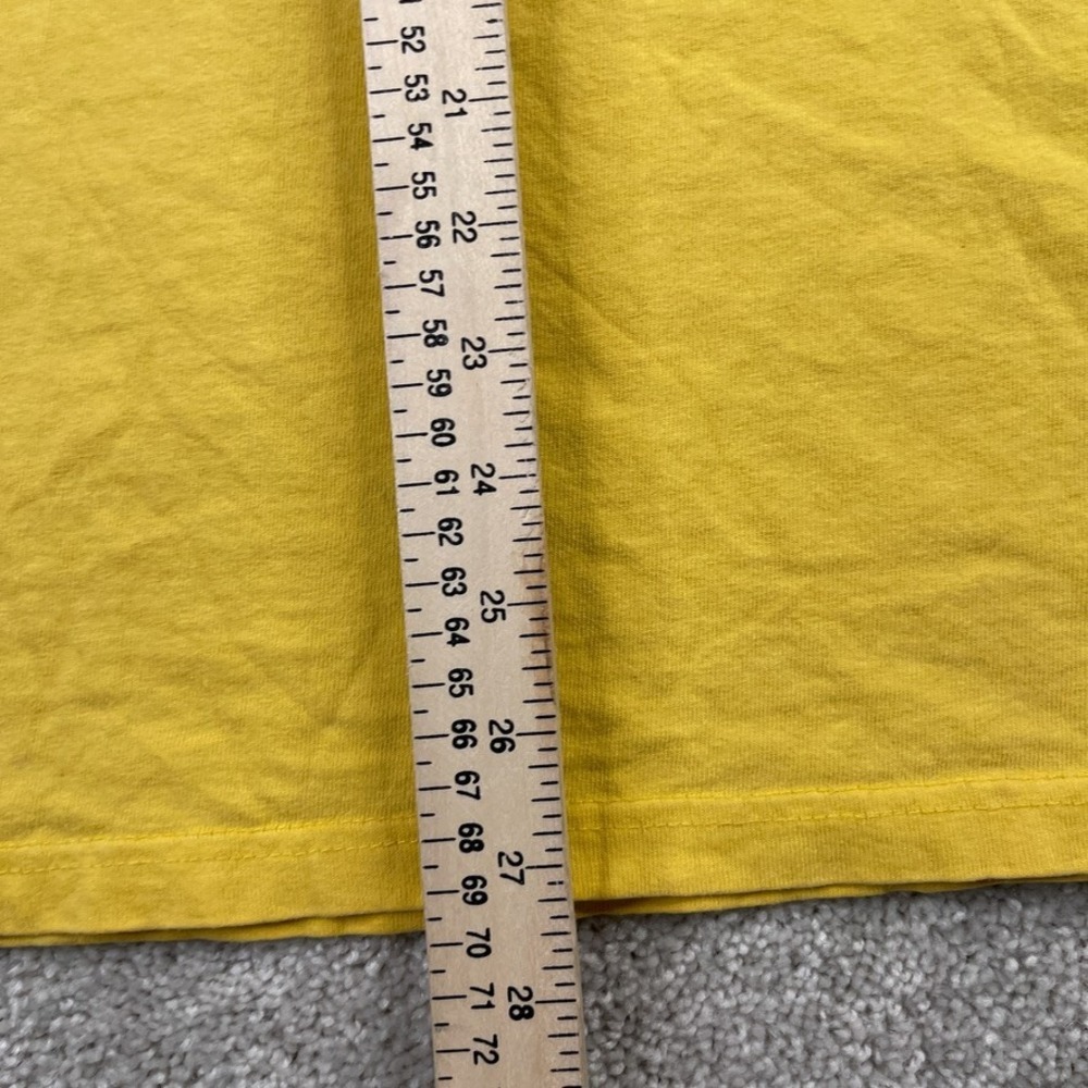 VINTAGE Nike Shirt Mens Large Yellow Just Do It Logo Brushstroke Y2K Grey Tag‎ - Picture 12 of 13